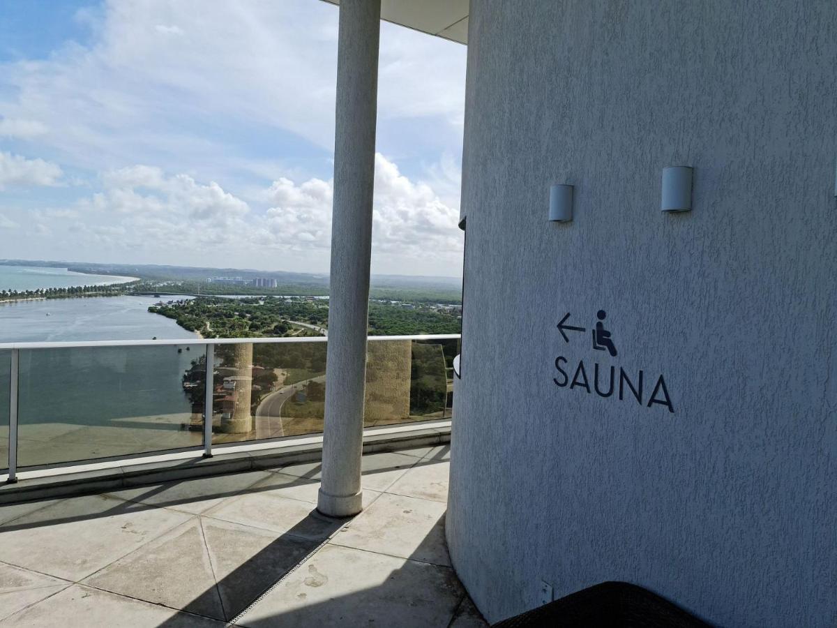 Flat Com Vista Deslumbrante Do Paiva Recife Zewnętrze zdjęcie